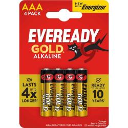 Eveready Gold baterie alkaliczne AAA LR3 4 sztuki