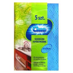 Cluo ścierki superchłonne perforowane 5szt.