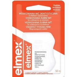 Elmex nić dentystyczna woskowana 50m