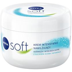 Nivea Soft intensywnie nawilżający krem 375ml do twarzy, rąk i ciała
