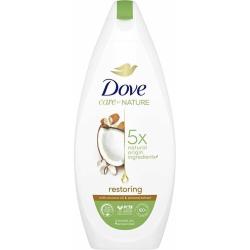 Dove Care By Nature żel pod prysznic Restoring 225ml Kokos