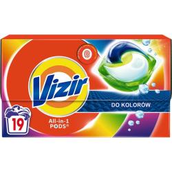 Vizir kapsułki do prania kolorów 19 sztuk