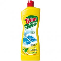 Tytan mleczko do szorowania 900g cytrynowe