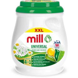Mill Professional kapsułki do prania tkanin 50 sztuk Uniwersalne