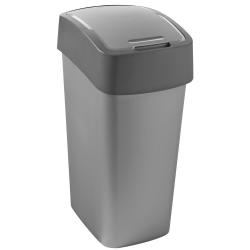 Curver kosz na śmieci Flip uchylny 45L szary