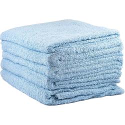 Ręczniki Frotte bawełniane 70x140cm 5 sztuk Kolor Niebieski