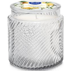 Bispol świeczka zapachowa w szkle AC-001-477 Ananas/Lilia