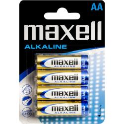 Maxell Alkaline LR6 baterie alkaliczne AA 4szt. blister
