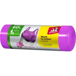Jan Niezbędny worki na śmieci 60L 20 sztuk