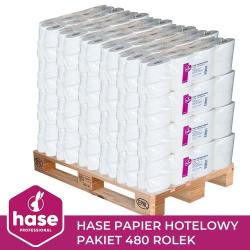 Hase Pakiet hotelowy papier toaletowy 9851 24szt. x 20 opakowań