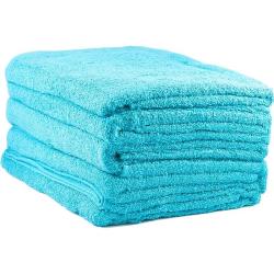 Ręczniki Frotte bawełniane 70x140cm 5 sztuk Kolor Turkusowy