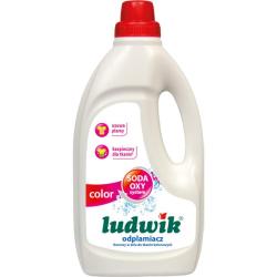 Ludwik odplamiacz tlenowy w żelu Tkaniny Kolorowe 1L