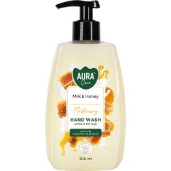 Bispol Aura mydło w płynie 500ml Mleko i Miód pompka