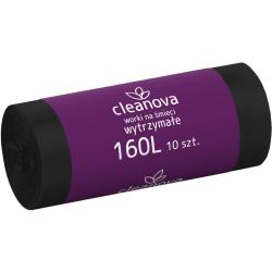 Cleanova worki na śmieci LDPE 160L/10 sztuk (29mic)