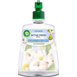 Air Wick Active Fresh zapas 228ml Kwiat Bawełny i Biały Lotos