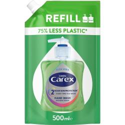 Carex antybakteryjne mydło w płynie 500ml Aloe Vera zapas