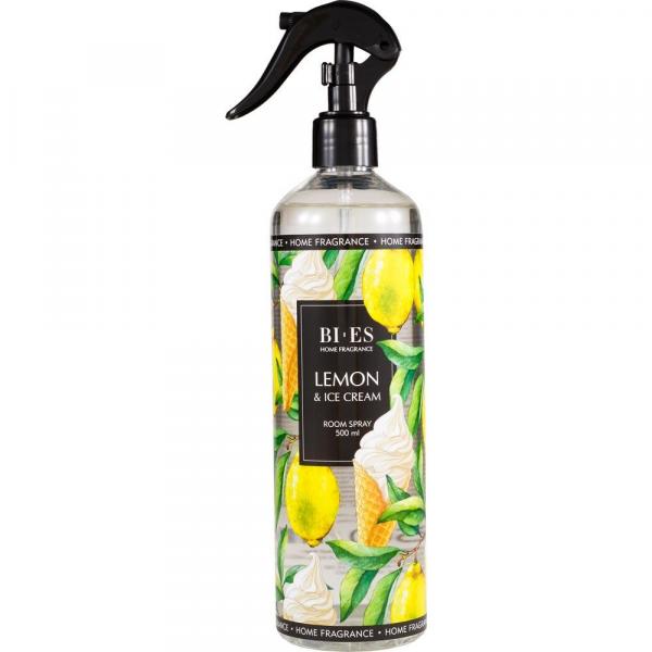 BI-ES Home Fragrance Room Spray Lemon & Ice Cream 500 ml
