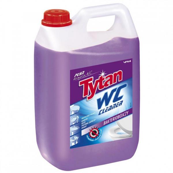 Tytan płyn do mycia WC 5kg fioletowy