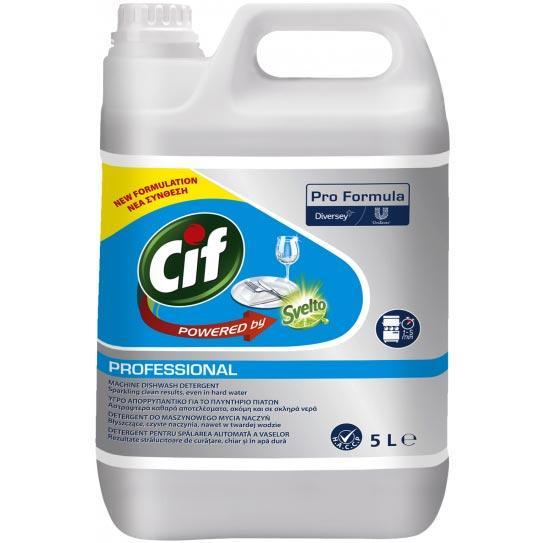 CIF PROF. 5L BAŃKA Płyn do maszynowego mycia naczyń Liquid