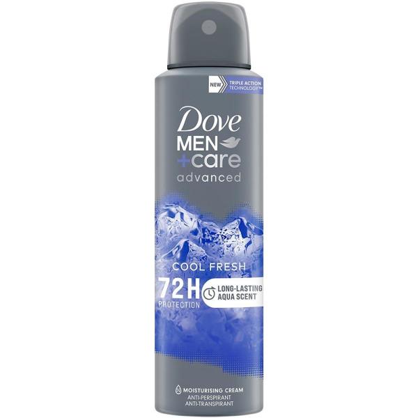 Dove Men dezodorant Advanced Cool Fresh 72H 150ml