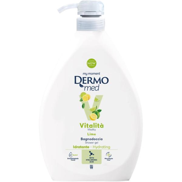 Dermomed żel pod prysznic 1L Lime