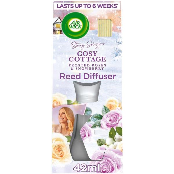Air Wick Przytulny Domek patyczki zapachowe Mroźna Róża i Śnieżna Jagoda 