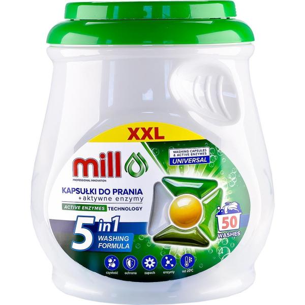 Mill Professional kapsułki piorące 50 sztuk Universal