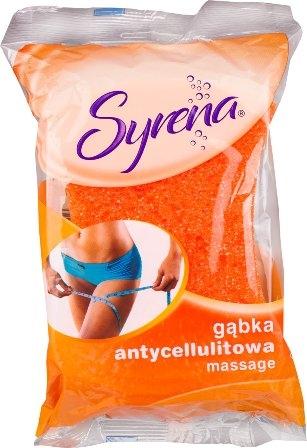 Syrena antycellulitowa gąbka do masażu