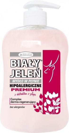 Biały Jeleń mydło w płynie premium głóg 300ml
