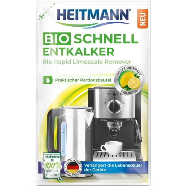 Heitmann BIO-FAST odkamieniacz AGD w płynie 50ml saszetka
