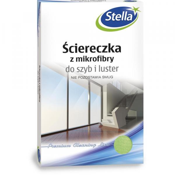 Stella ściereczka do szyb i luster z mikrofibry