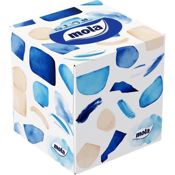 Mola Cubic chusteczki kosmetyczne kartonik