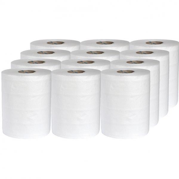 Ręcznik Mini biały 65 metrów 1-warstwowy 12 szt.