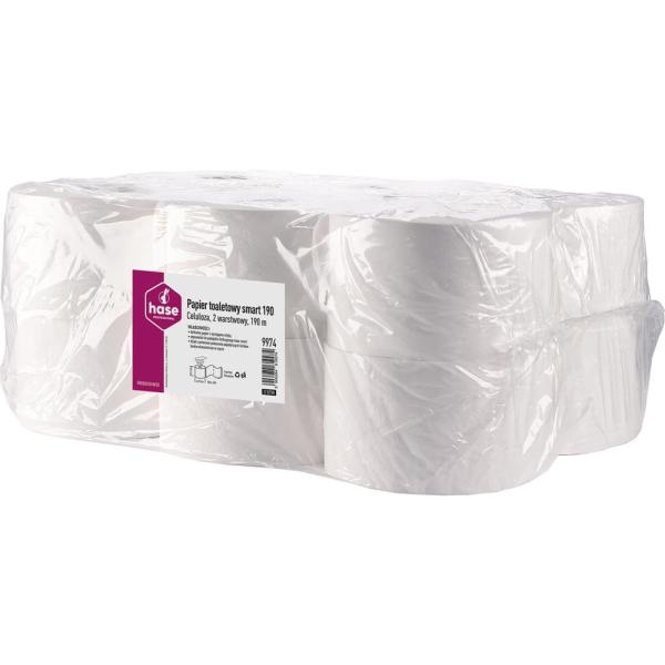 Hase papier toaletowy smart 9974 2-warstwowy 190m 12 sztuk