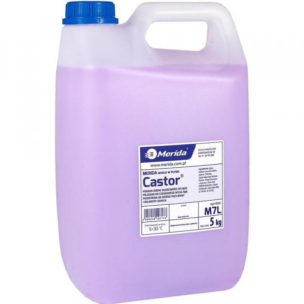 Merida Castor mydło do rąk w płynie liliowe 5kg
