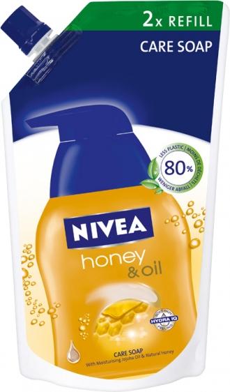 Nivea mydło zapas honey & oil 500ml