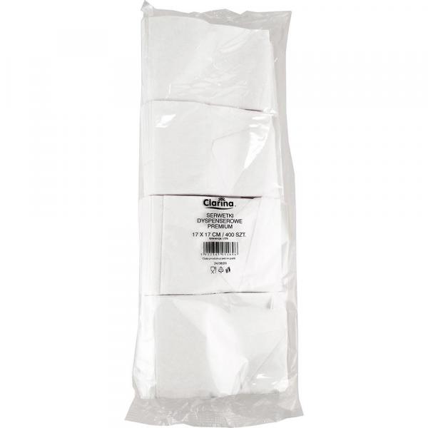 Clarina serwetki dyspenserowe Premium 17x17cm AKU5469
