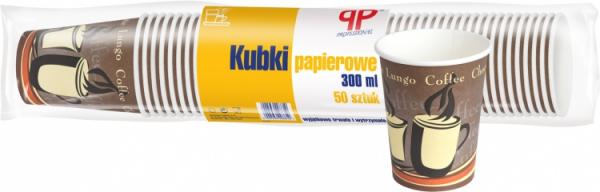 PP kubki papierowe 300ml 50szt