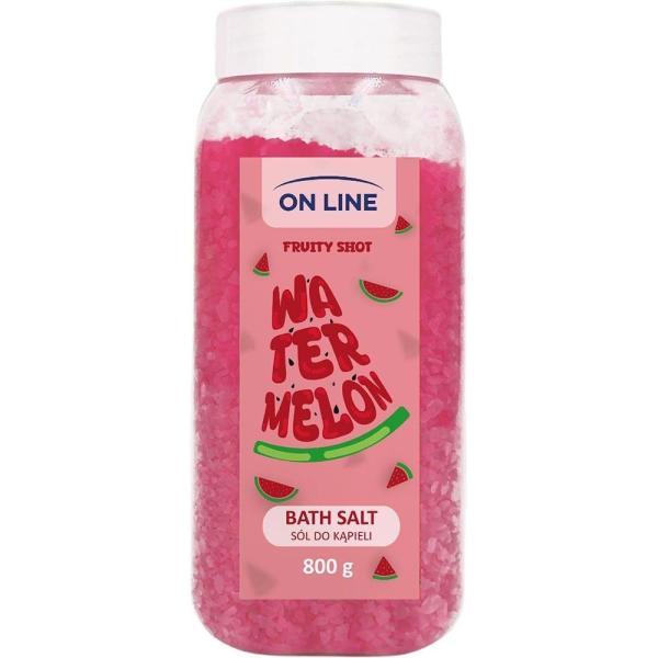 On Line sól do kąpieli 800g Watermelon