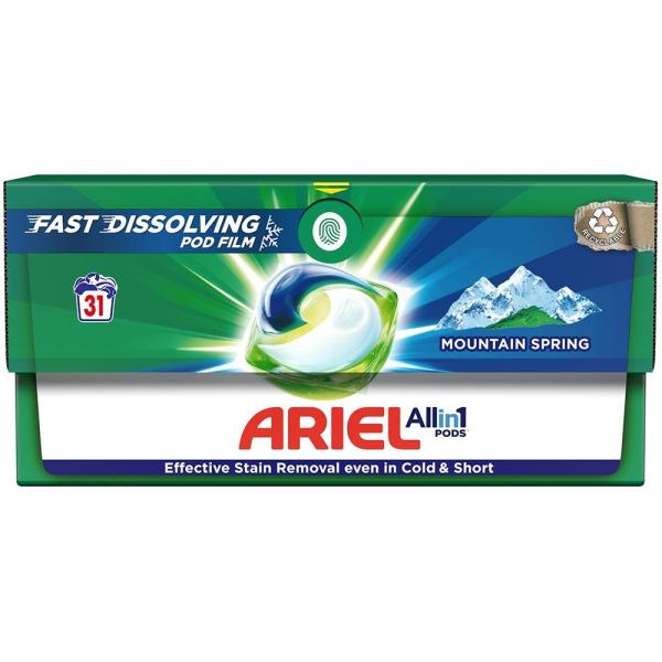 Ariel All In 1 Pods kapsułki piorące 31szt. Mountain Spring