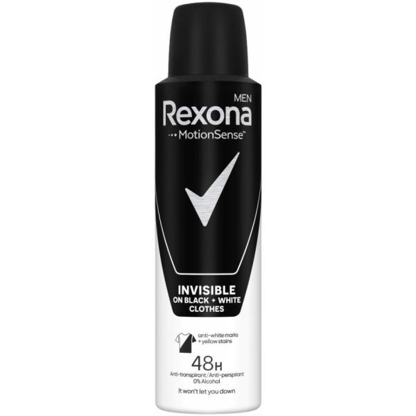 Rexona dezodorant men Invisible Black & White 150ml