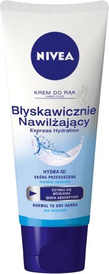 Nivea krem do rąk 75ml błyskawicznie nawilżający