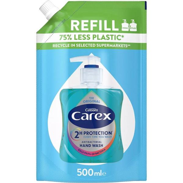 Carex antybakteryjne mydło w płynie Original 500ml zapas