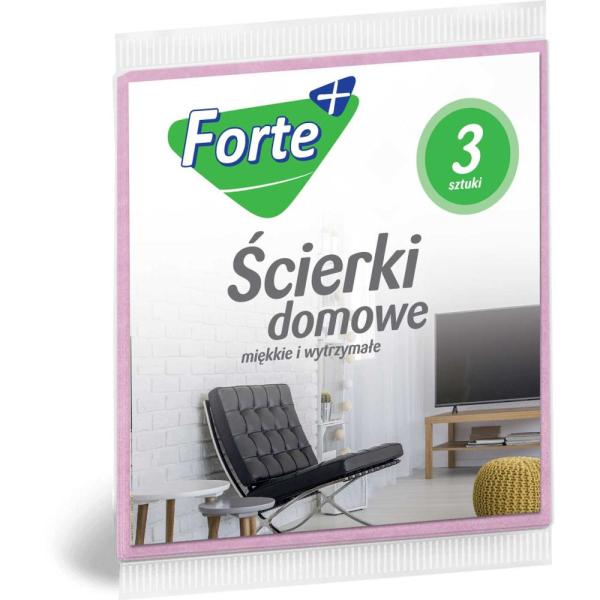 Forte+ ścierki domowe 3szt.