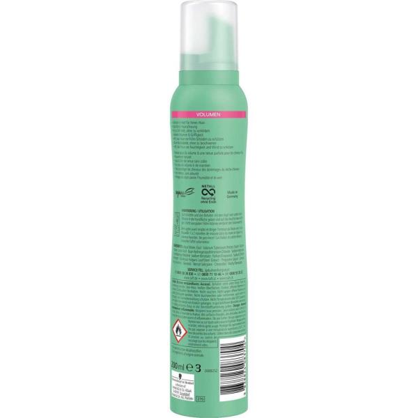 Taft pianka (4) ultramocna Volume zielona 200ml
