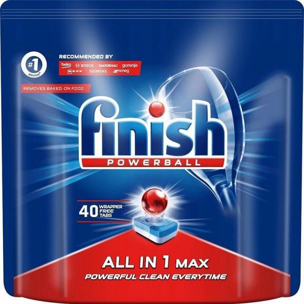 Finish All In 1 kapsułki do zmywarek 40 sztuk Regular
