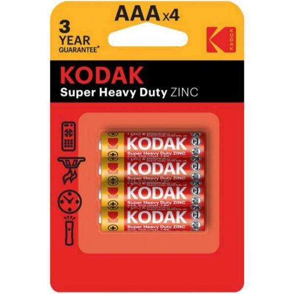 Kodak Super Heavy Duty bateria cynkowo-węglowa AAA R03 4szt.
