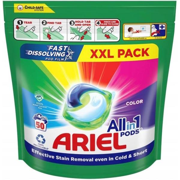 Ariel All In 1 Pods Color kapsułki piorące 50 sztuk