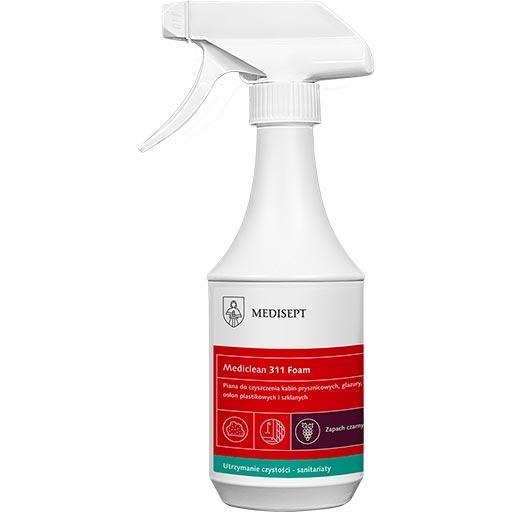Mediclean 311 Foam pianka do mycia sanitariatów 500ml Czarne Winogrona spray