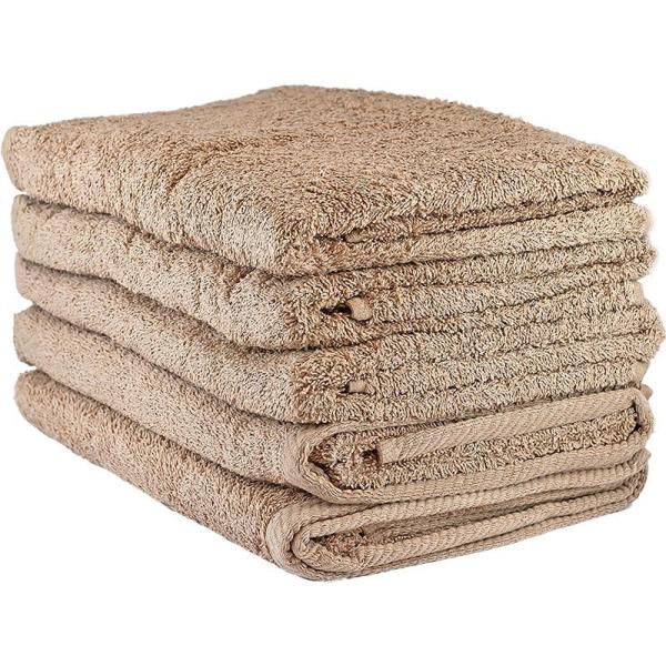 Ręcznik bawełniany Frotte 70x140cm 5 sztuk 09 Cappucino
